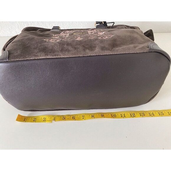 Juicy Couture Juicy For All Tote Brown Chocolate Pink Purse Bag Viral NEW - Picture 15 of 16